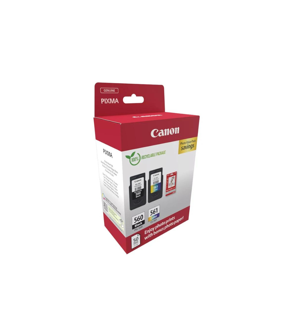 Canon Cartucho Multipack PG-560 /CLI-561+ papel Fo
