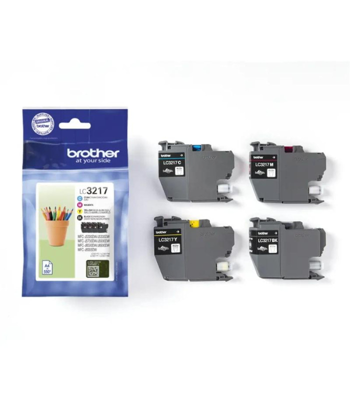 Brother Cartucho Multipack LC3217VAL