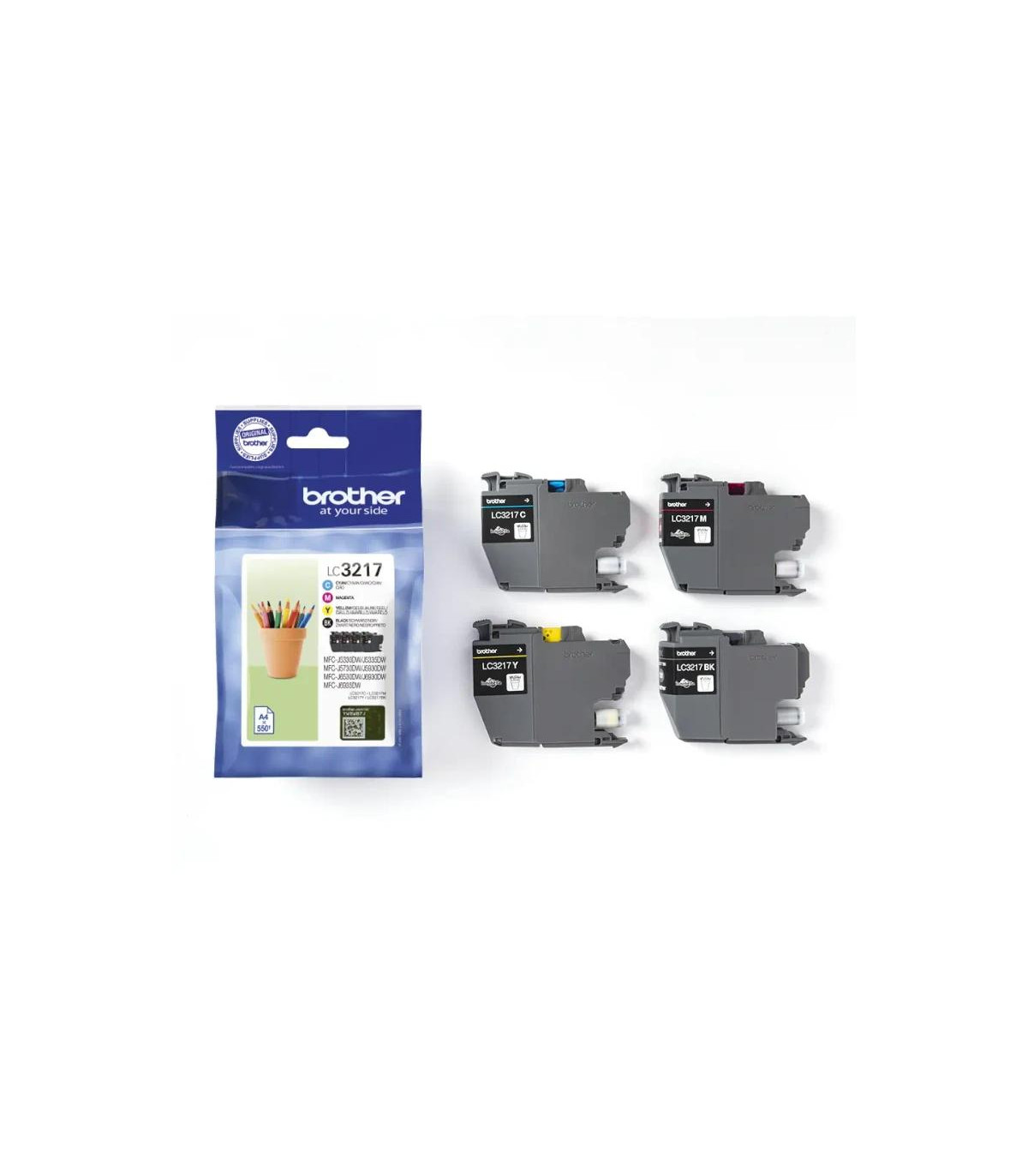 Brother Cartucho Multipack LC3217VAL