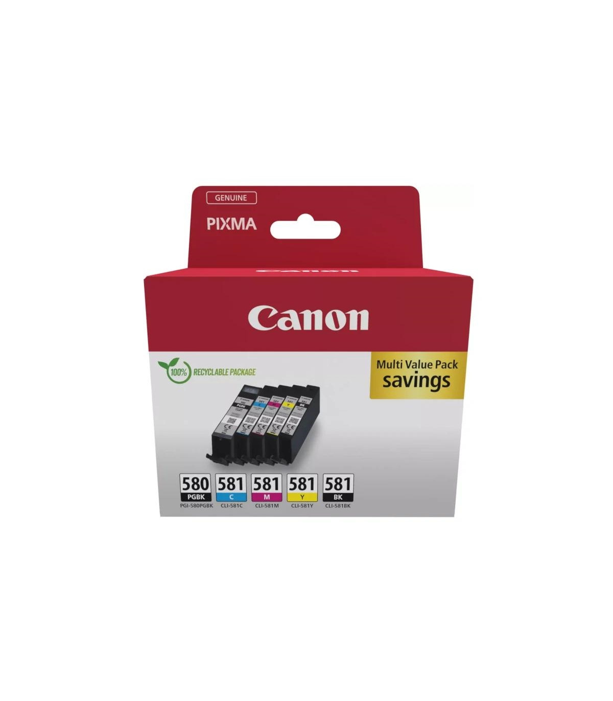 Canon Cartucho Multipack PGI-580/CLI-581