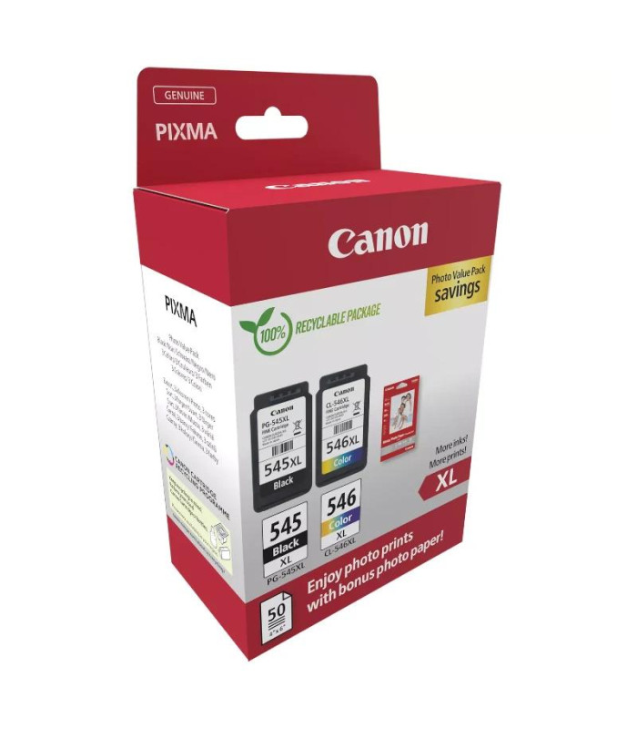 Canon Cartucho Multipack PG-545XL/CL-546XL