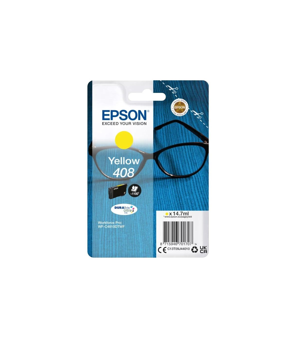 Epson Cartucho 408 Amarillo