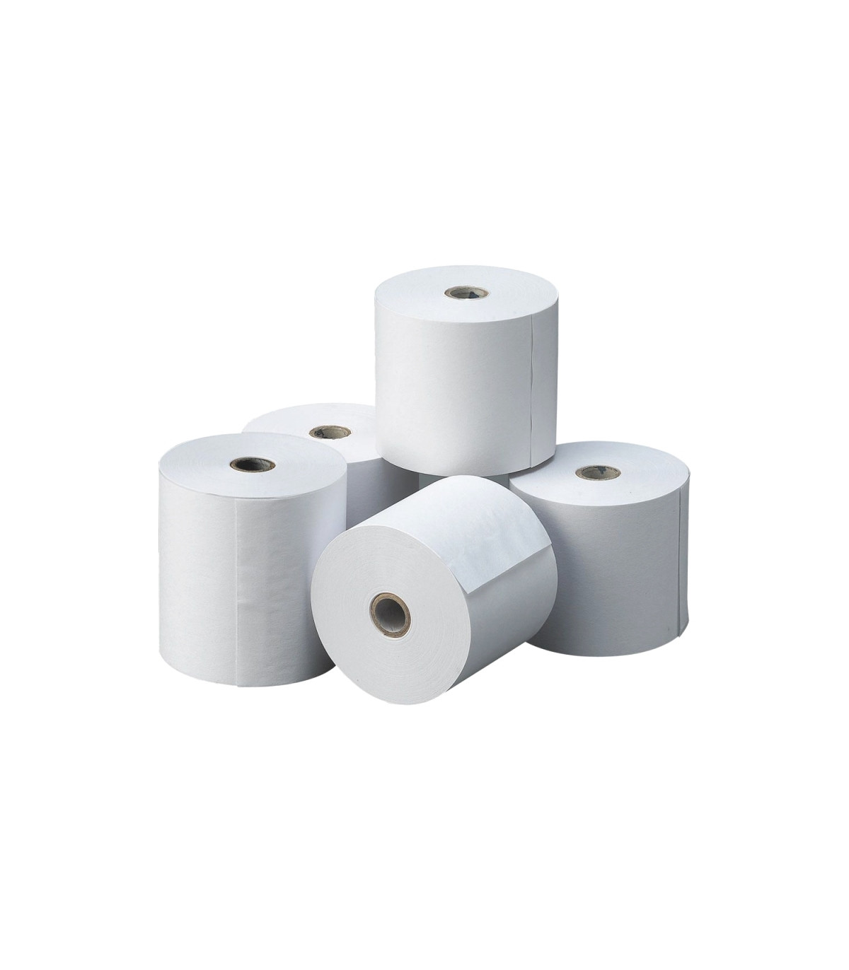 Rollo Papel Térmico 80X80X12 MM Pack 6 Uds sin BPA