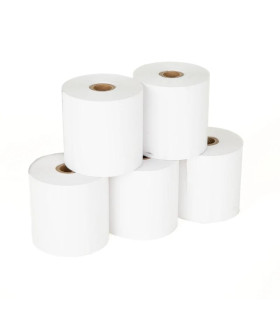 iggual Pack 5 rollos papel térmico sin BPA 57X57mm