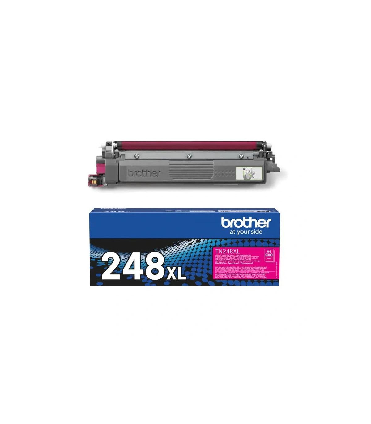 Brother Tóner TN248XLM Magenta