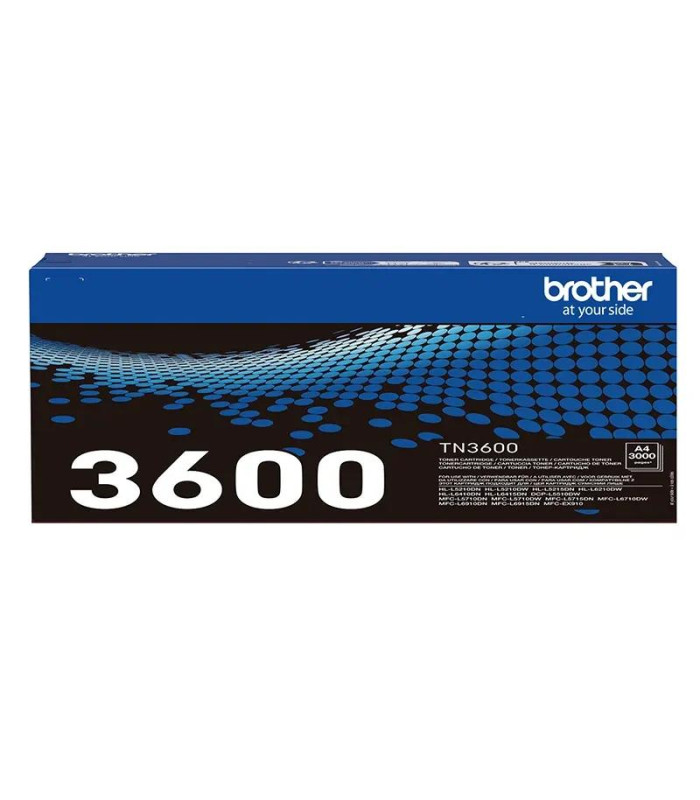 Brother Tóner TN3600 Negro