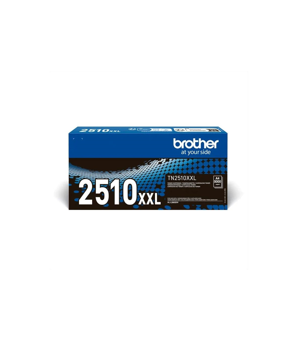 Brother Tóner TN2510XXL Negro