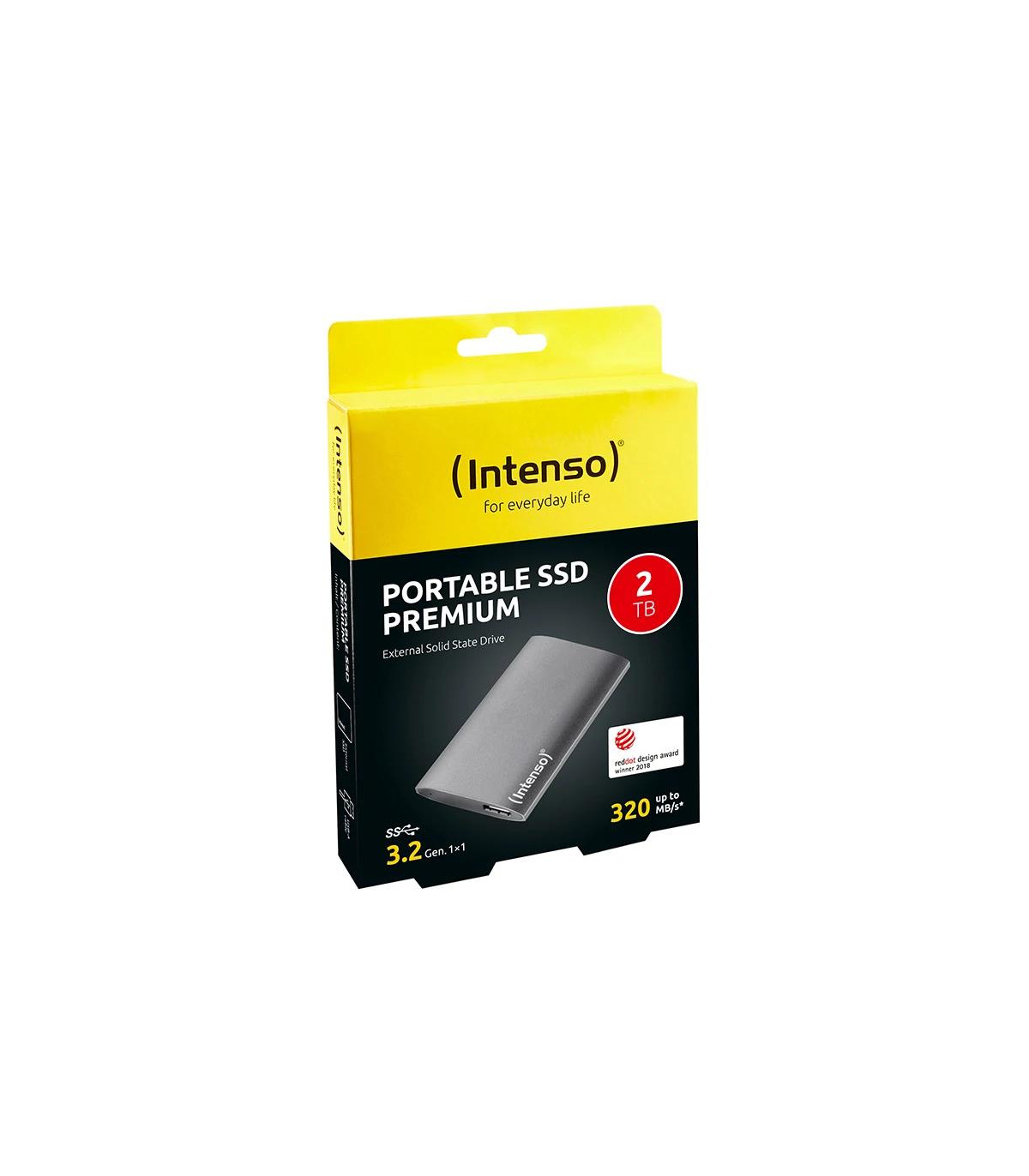Intenso External SSD 2TB Premium Edition Antracita