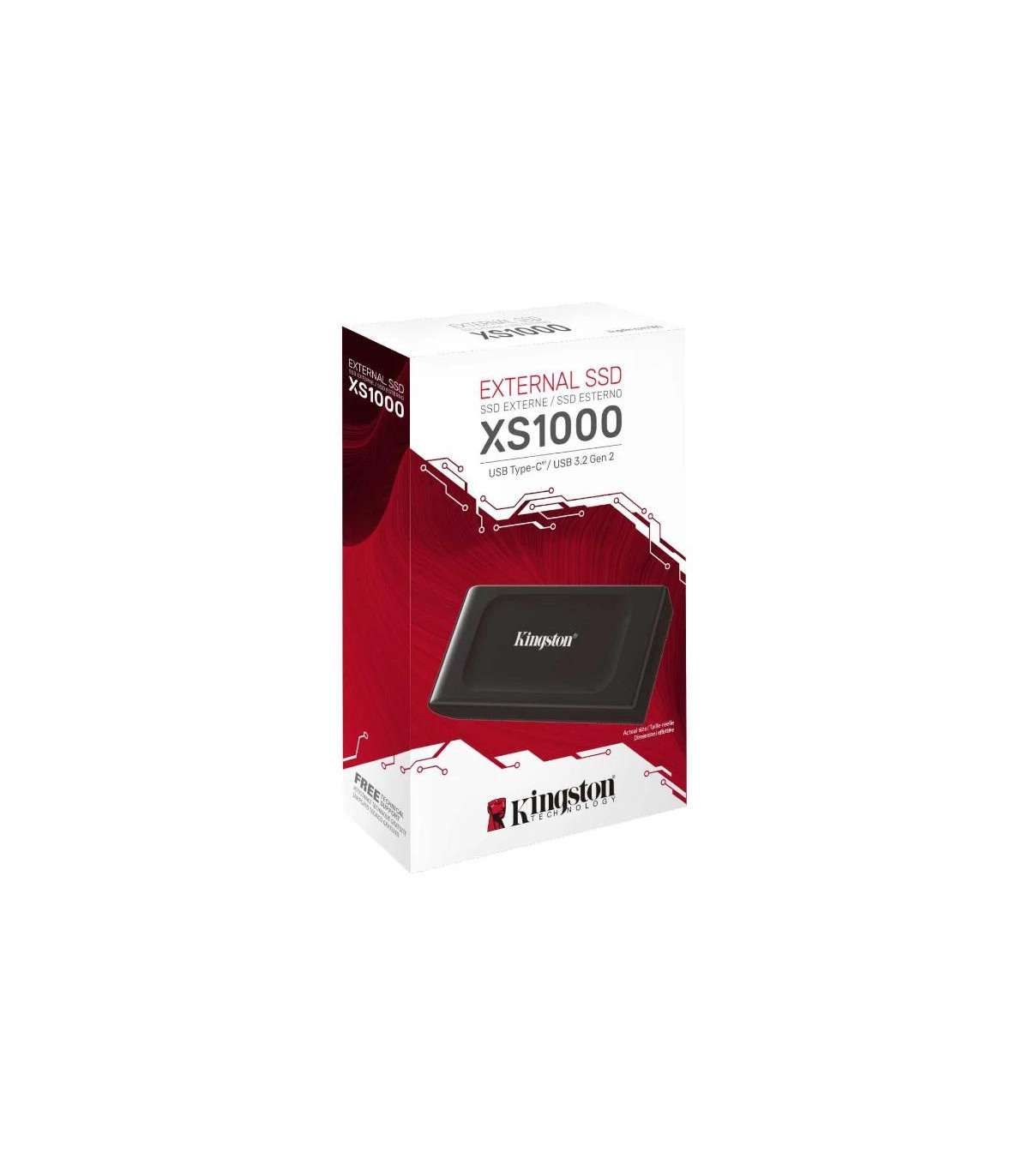 Kingston XS1000 Portable SSD 1Tb USB 3.2 tipo-C