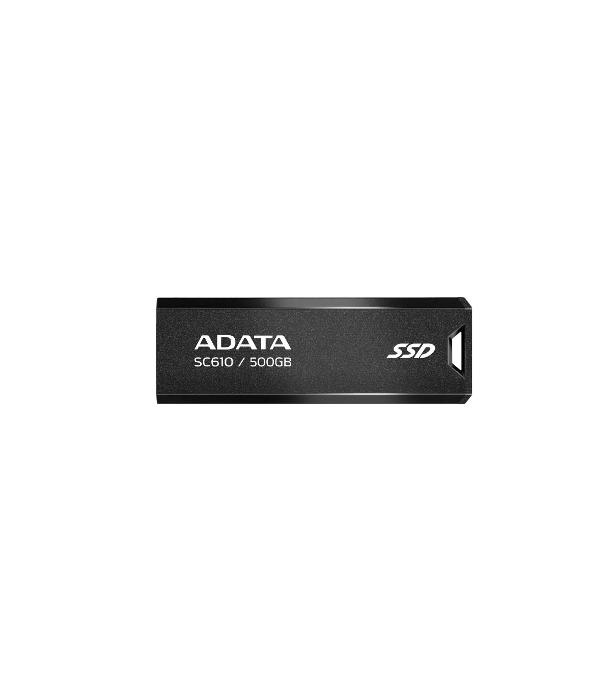 ADATA SC610 SSD Externo 500GB USB 3.2 Gen2 Negro
