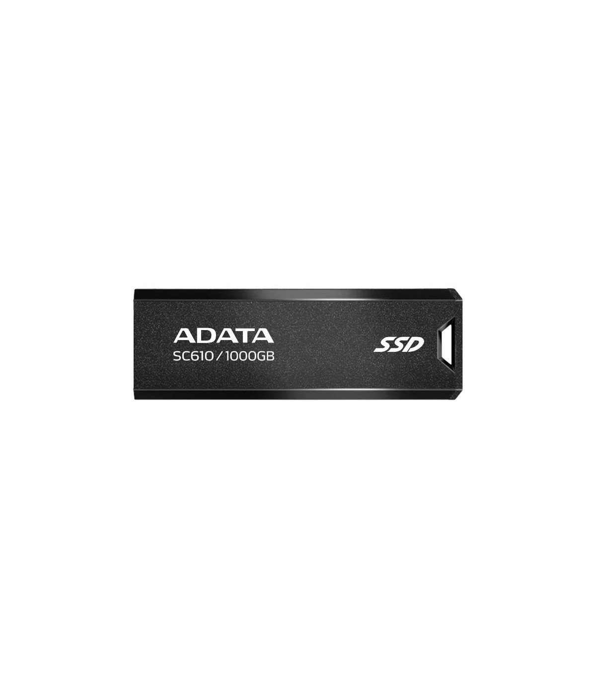 ADATA SC610 SSD Externo 1TB USB 3.2 Gen2 Negro