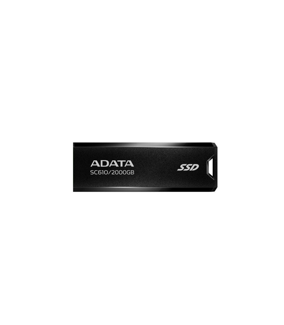 ADATA SC610 SSD Externo 2TB USB 3.2 Gen2 Negro