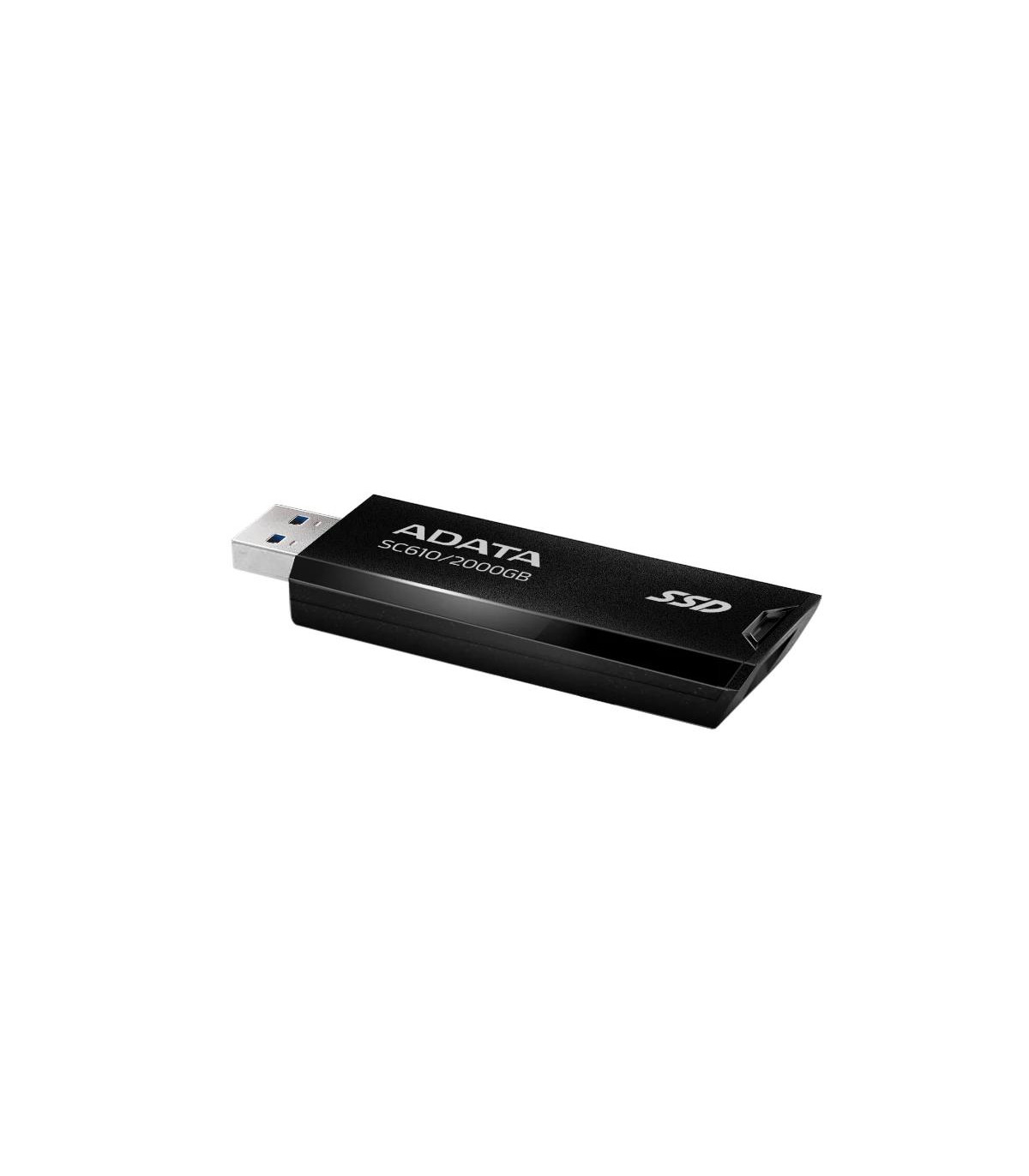 ADATA SC610 SSD Externo 2TB USB 3.2 Gen2 Negro