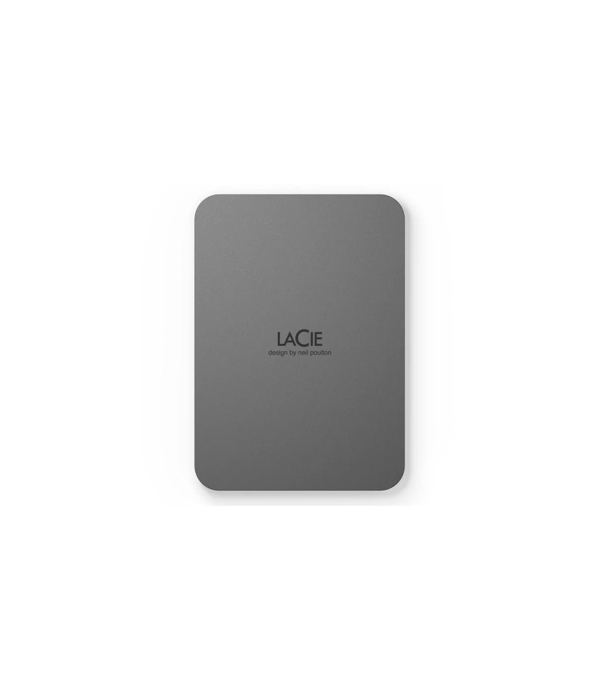 Lacie Mobile Drive Secure 5Tb 2.5" USB-C Gris