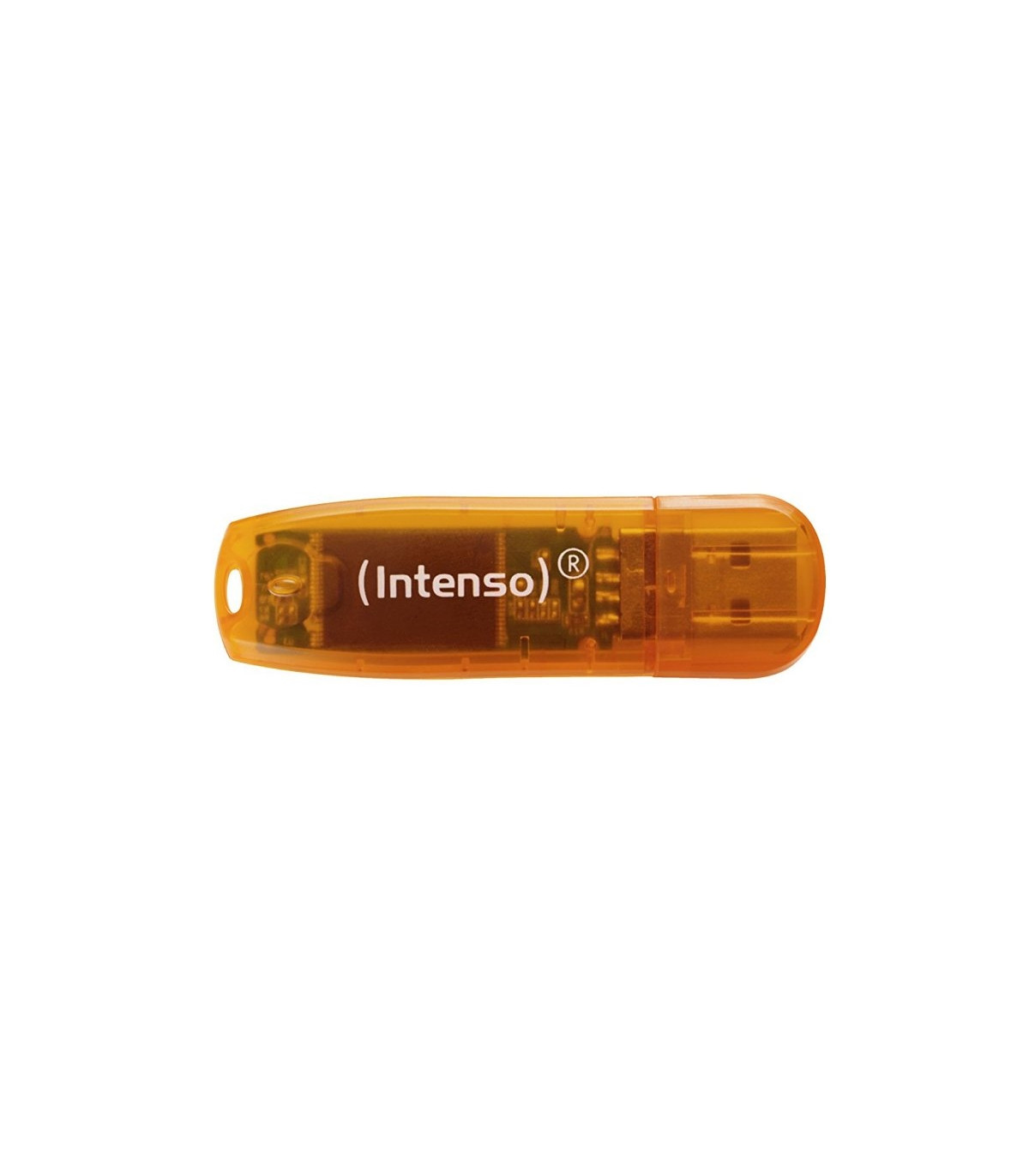 Intenso 3502490 Lápiz USB 2.0 Rainbow 64GB Naranja