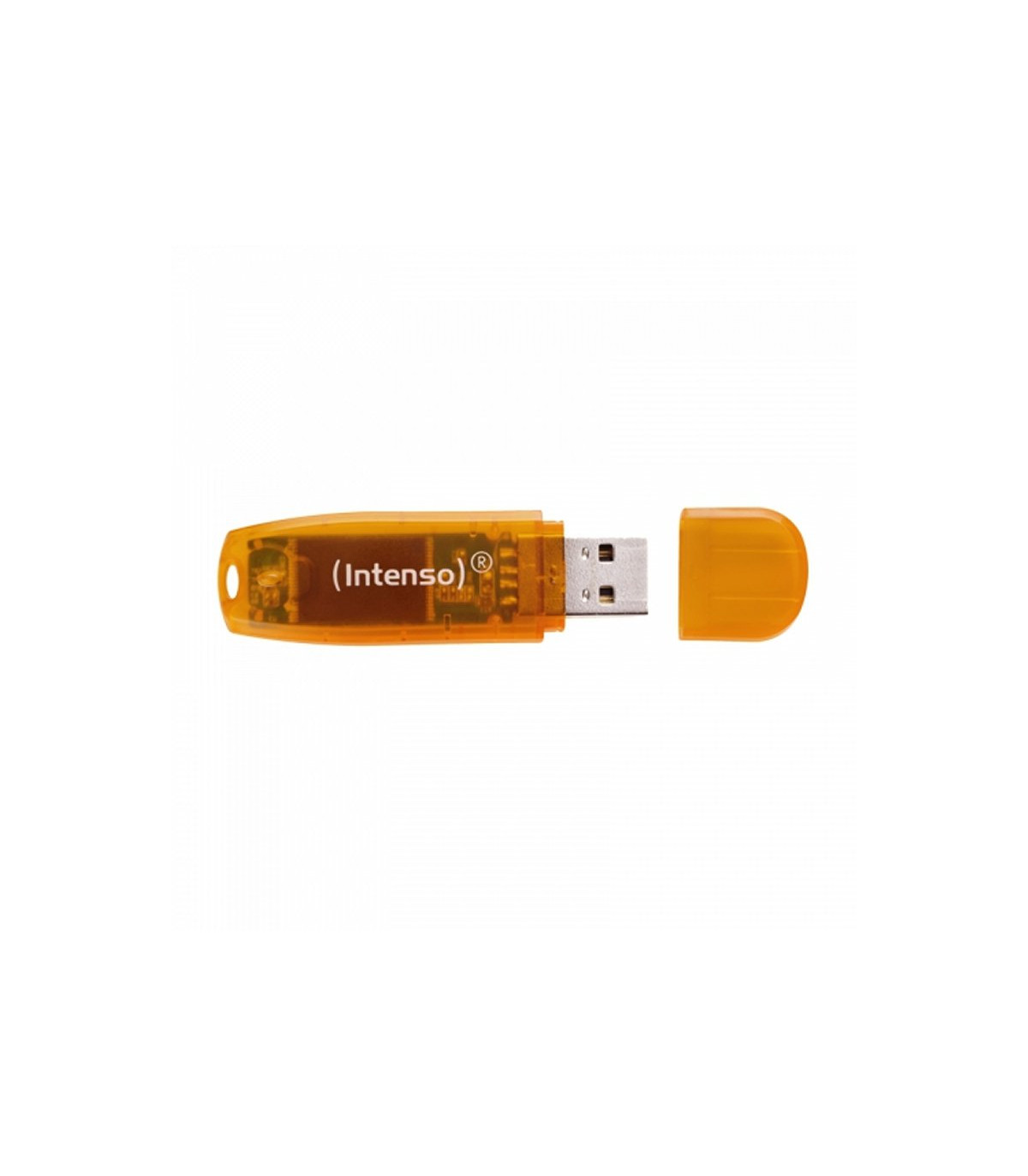 Intenso 3502490 Lápiz USB 2.0 Rainbow 64GB Naranja