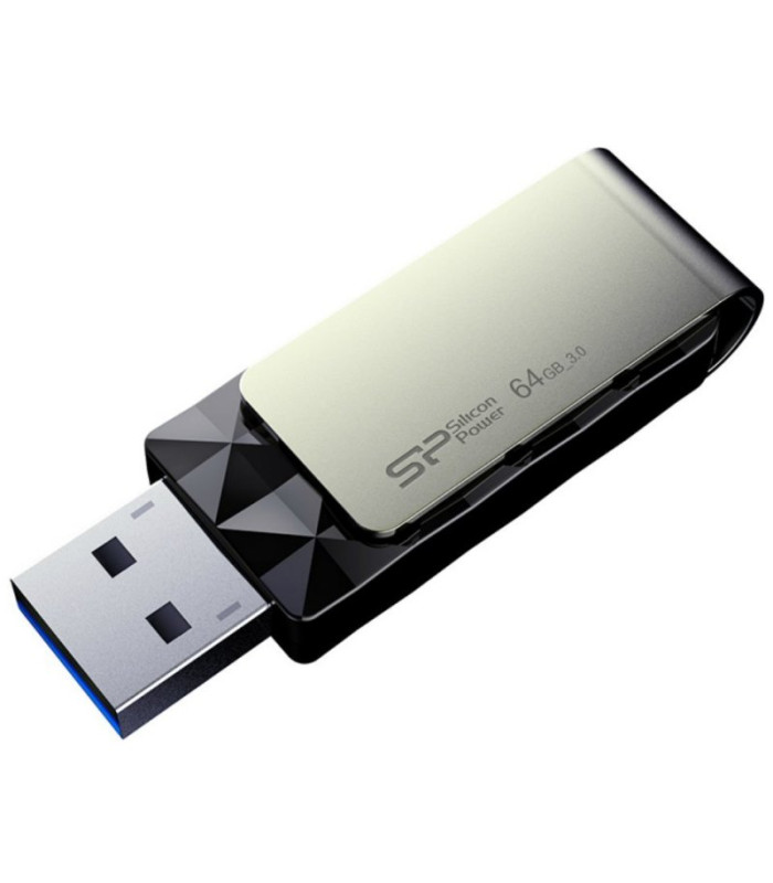 SP memoria USB Blaze B30 USB 3.1 Gen1 64GB Black
