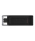 Kingston DataTraveler DT70 64GB USB C 3.2  Negro