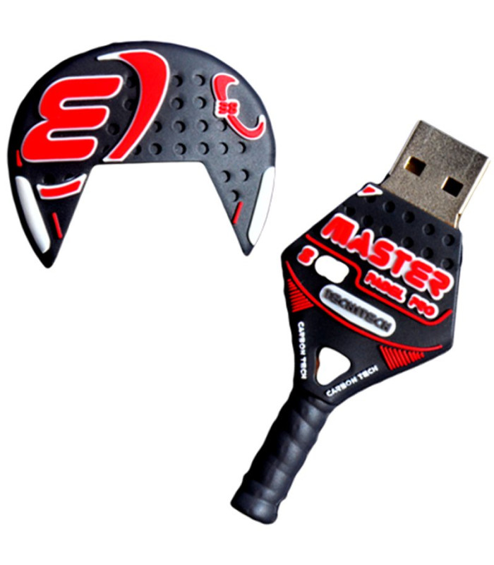 TECH ONE TECH Raqueta padel roja 32 Gb USB 2.0