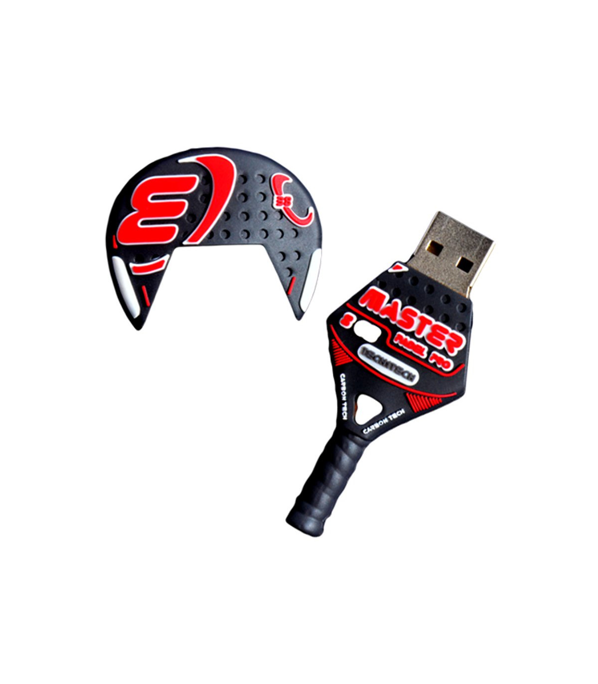 TECH ONE TECH Raqueta padel roja 32 Gb USB 2.0