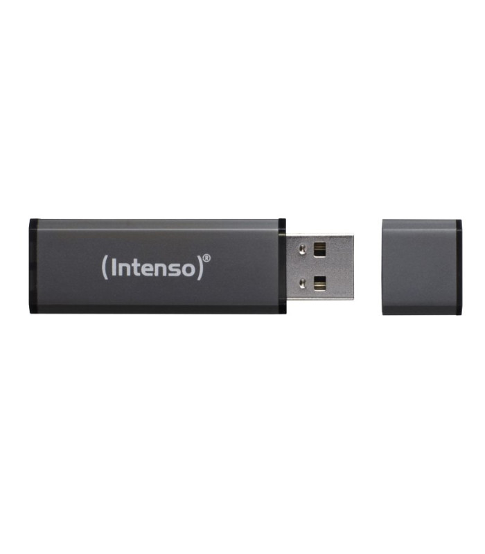 Intenso 3521495 Lápiz USB 2.0 Alu 128GB Antracita