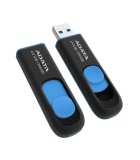 ADATA Lapiz Usb UV128 256GB USB 3.2 Negro/Azul
