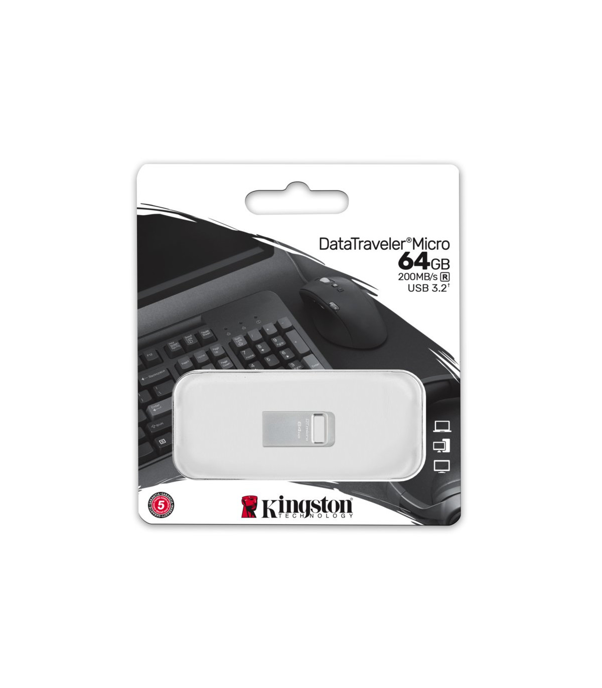 Kingston DataTraveler DTMC3G2 64GB Metal USB3.2