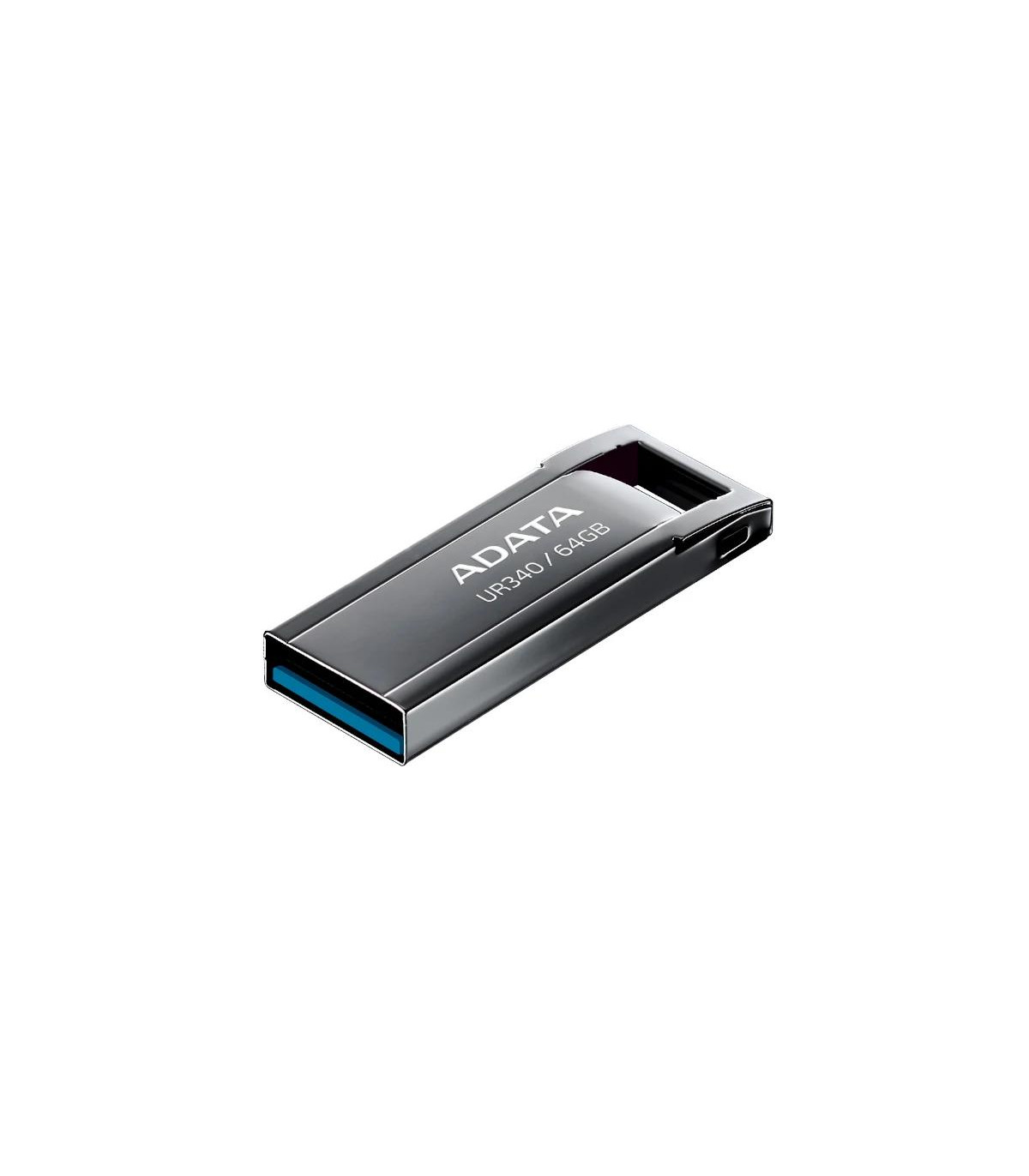 ADATA Lapiz USB UR340 64GB USB 3.2 Metal Black