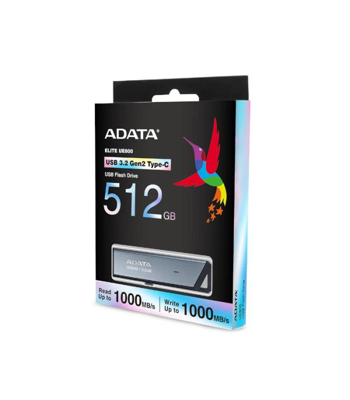 ADATA Lapiz USB ELITE UE800 512GB USB-C 3.2 Gen2