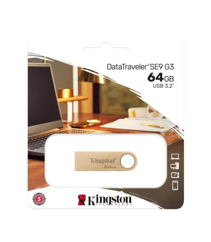 Kingston DataTraveler SE9 G3 64GB USB 3.2 Gen1