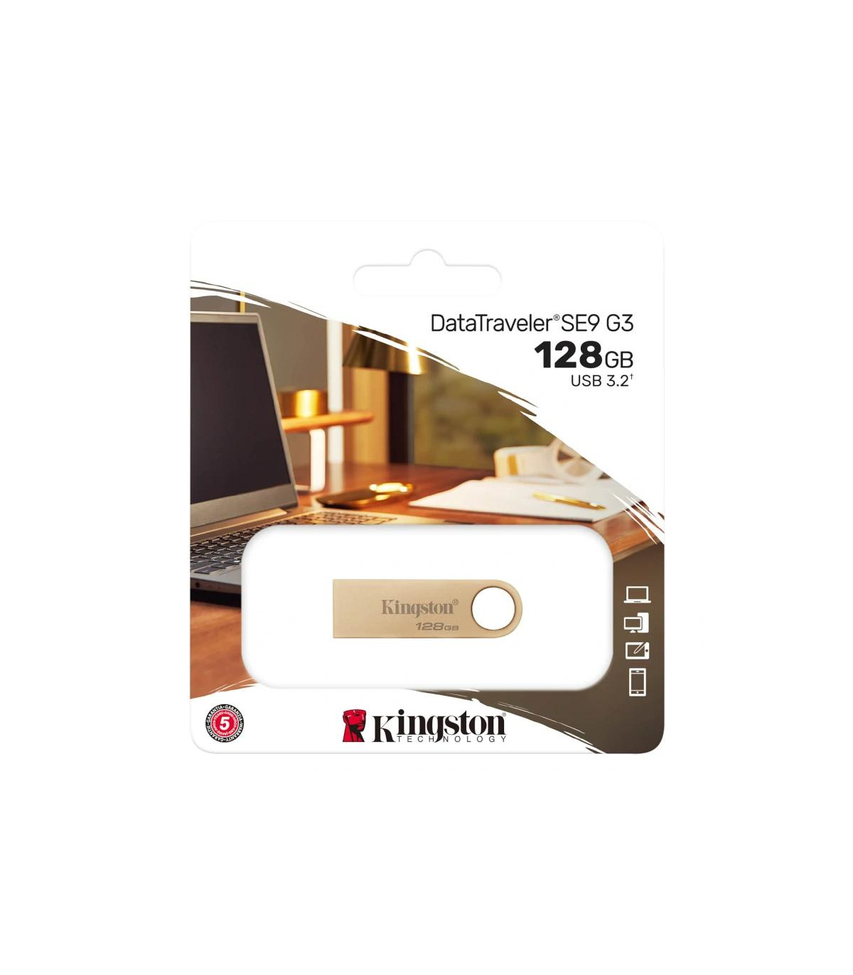 Kingston DataTraveler SE9 G3 128GB USB 3.2 Gen1