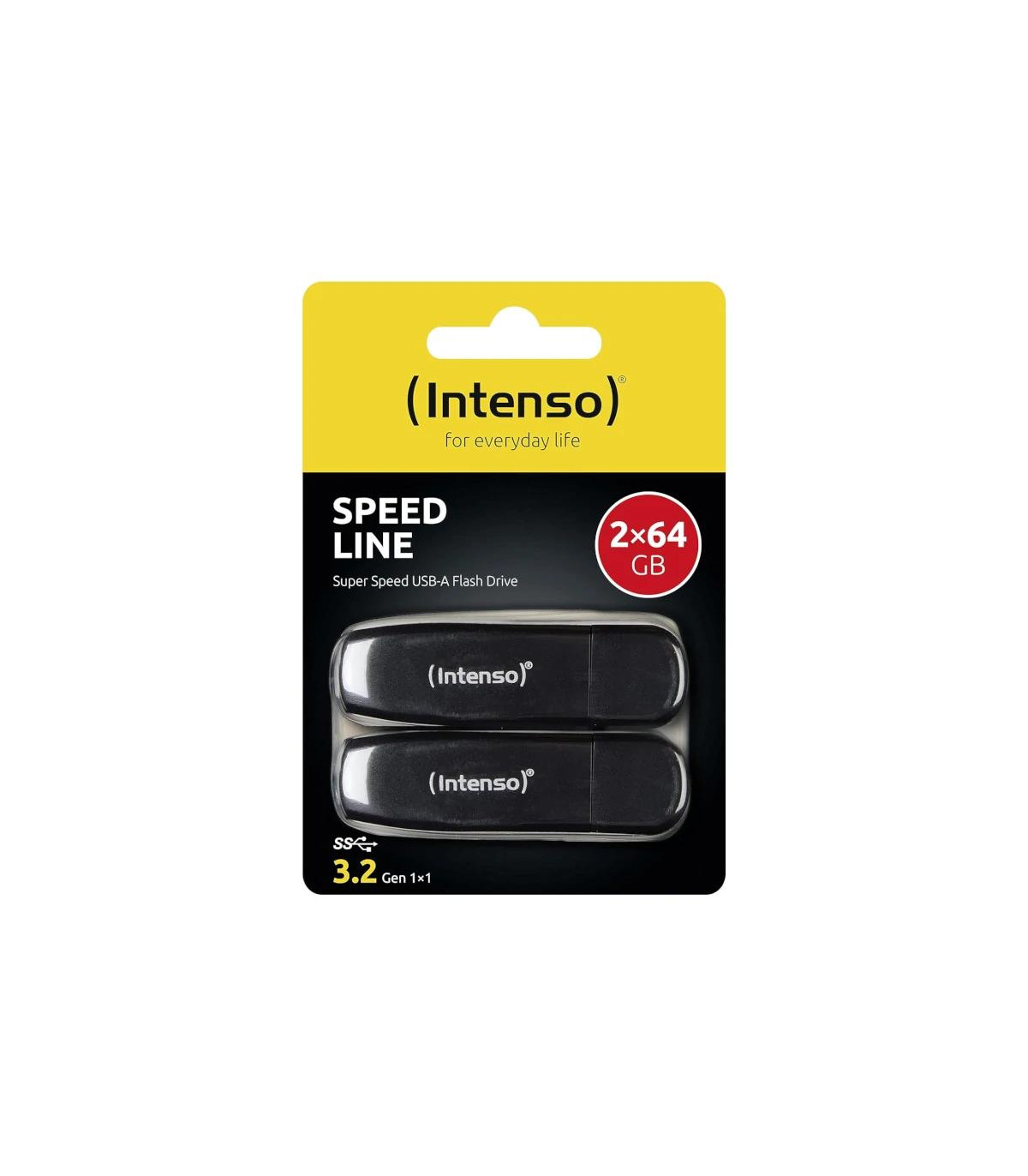 Intenso 3533494 Lápiz USB 3.2 Speed 64GB Pack 2
