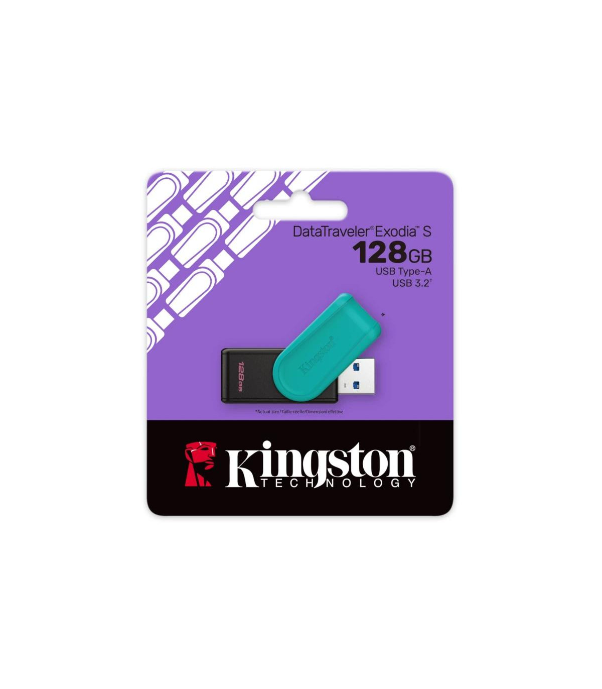 Kingston DataTraveler Exodia S 128GB USB 3.2 Gen 1