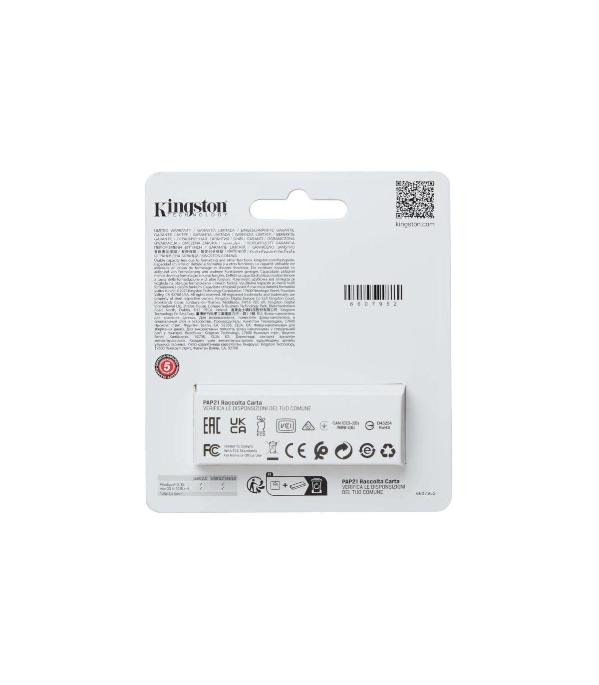 Kingston DataTraveler Exodia S 128GB USB 3.2 Gen 1