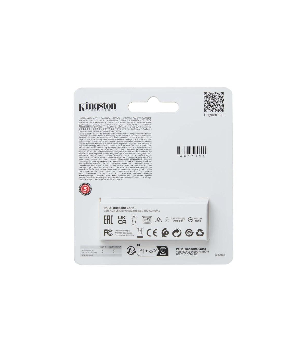 Kingston DataTraveler Exodia S 256GB USB 3.2 Gen 1