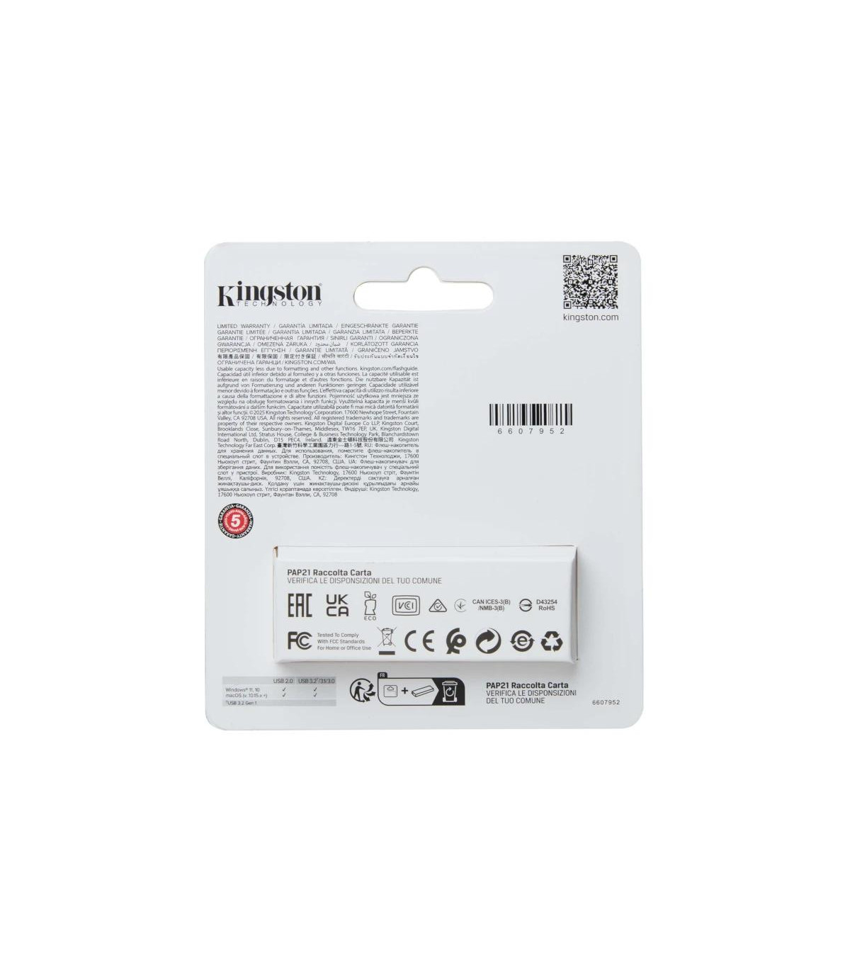 Kingston DataTraveler Exodia S 512GB USB 3.2 Gen 1