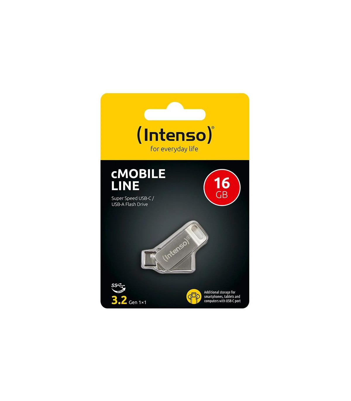 Intenso Lápiz USB cMobile USB 3.0 + TypeC 128GB