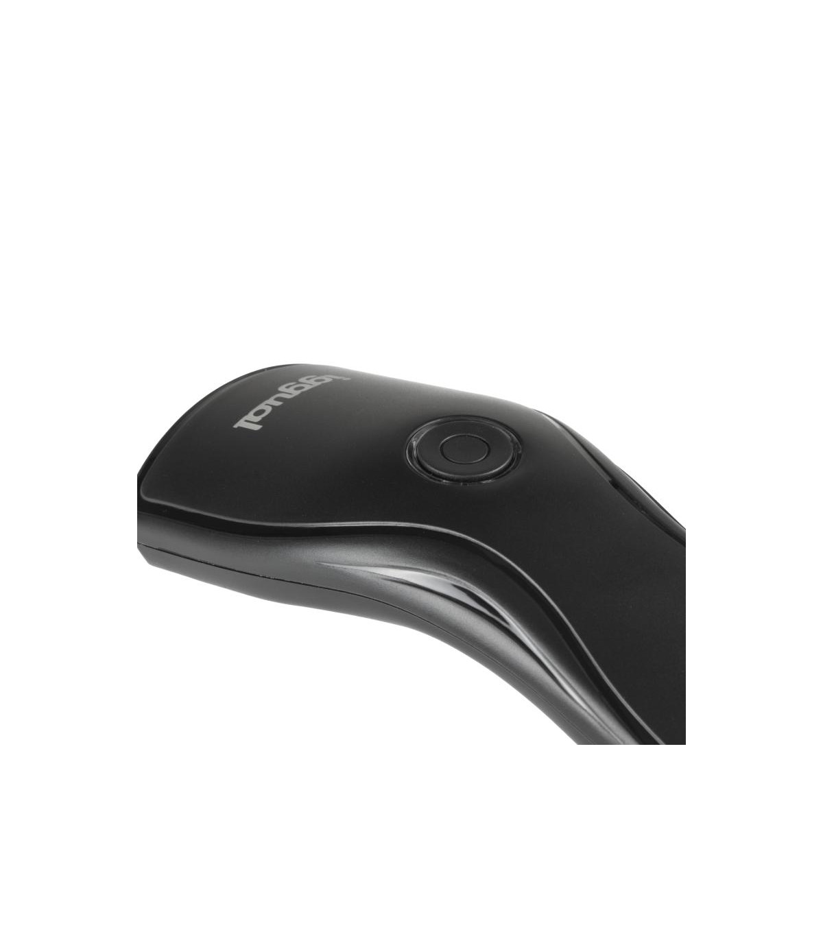 iggual Lector código barras 1D USB botón soporte