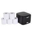 iggual Kit impresora térmica TP EASY 58 + 5 rollos