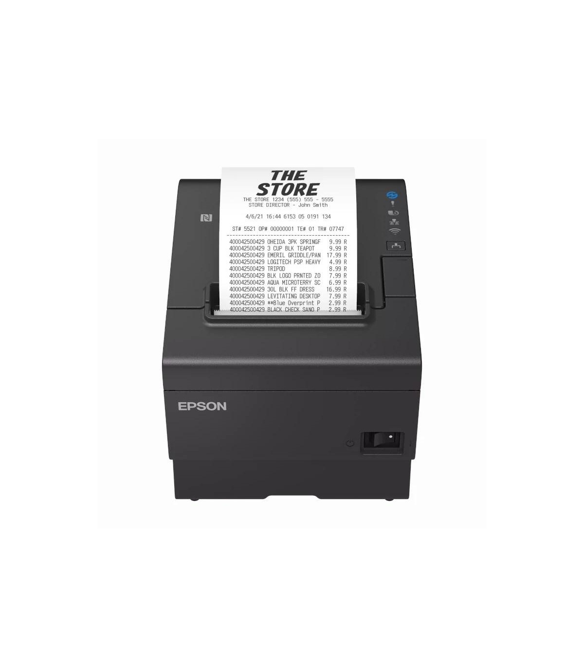 Epson Impresora Tickets TM-T88VII Usb+RS232+Ethern