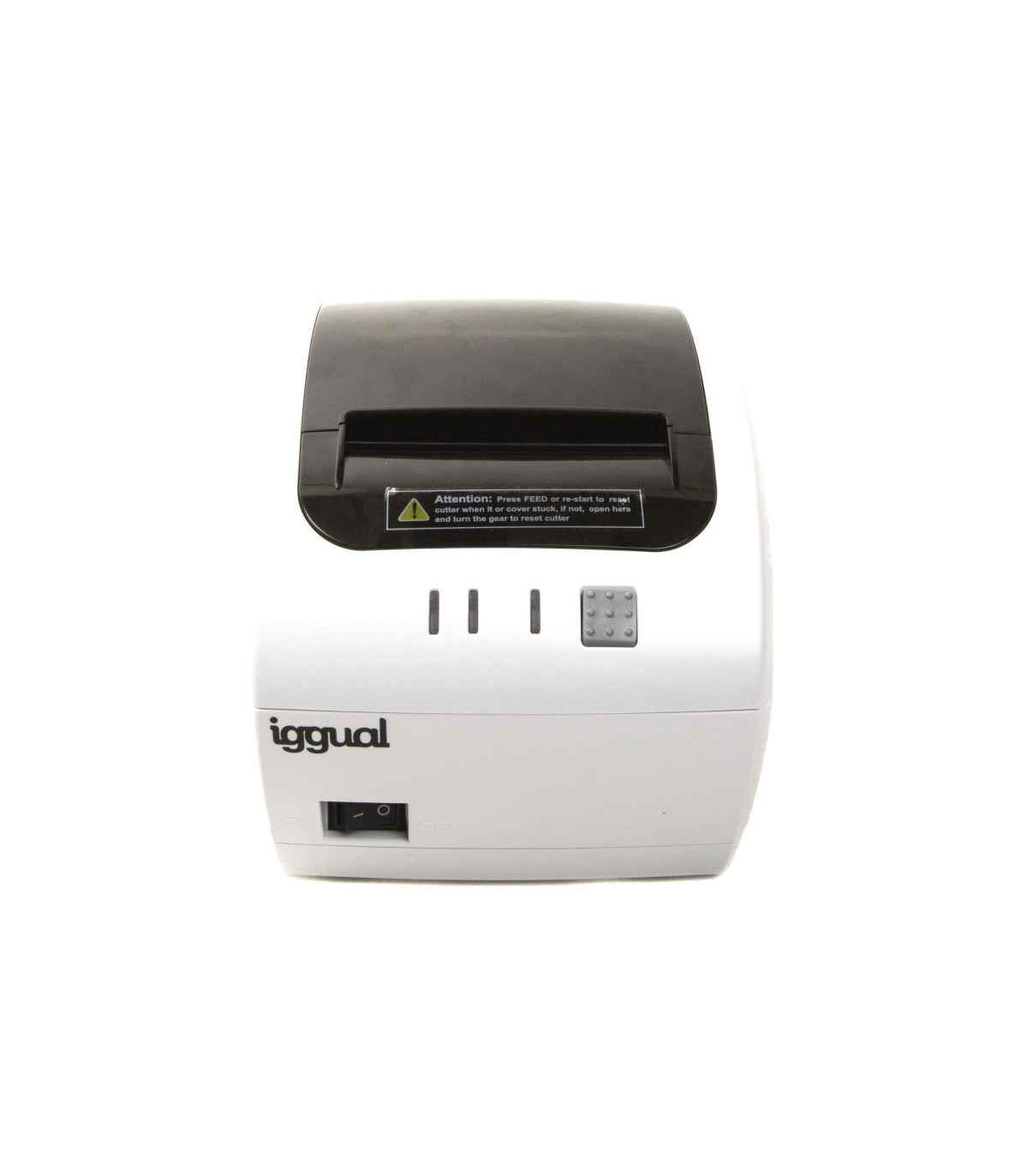 iggual Impresora térmica TP EASY 80W USB+RJ11 blan