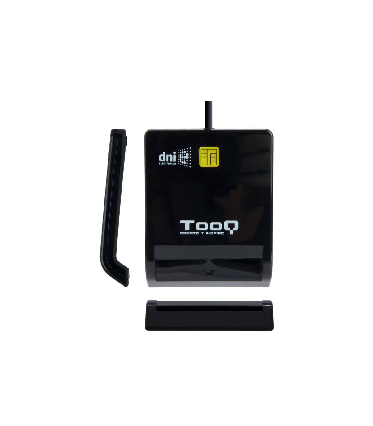 Tooq Lector de tarjetas DNIE usb 2.0 negro