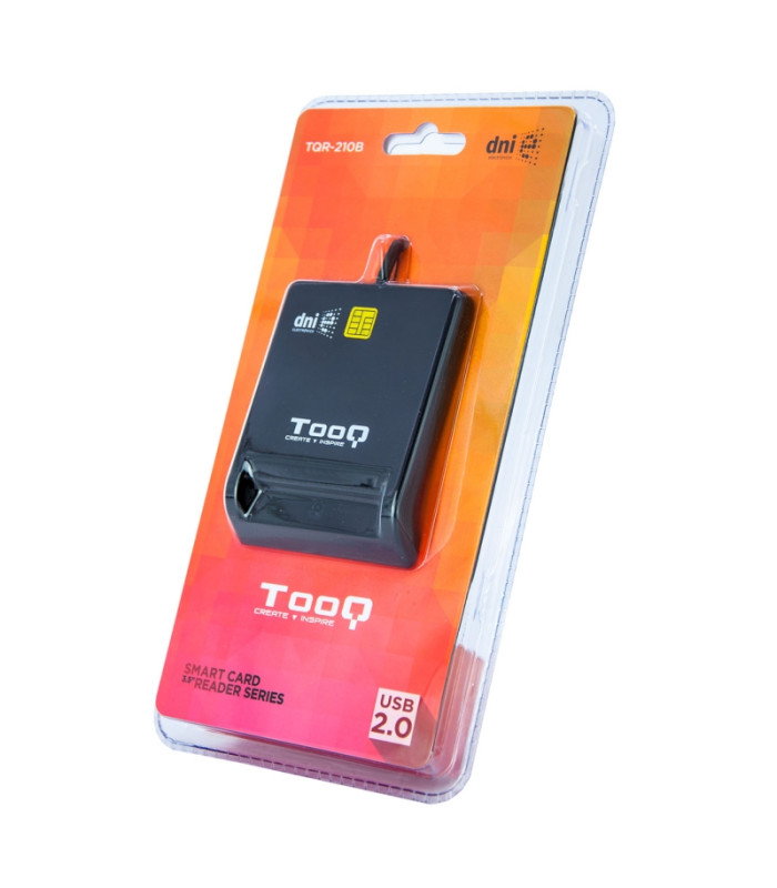 Tooq Lector de tarjetas DNIE usb 2.0 negro