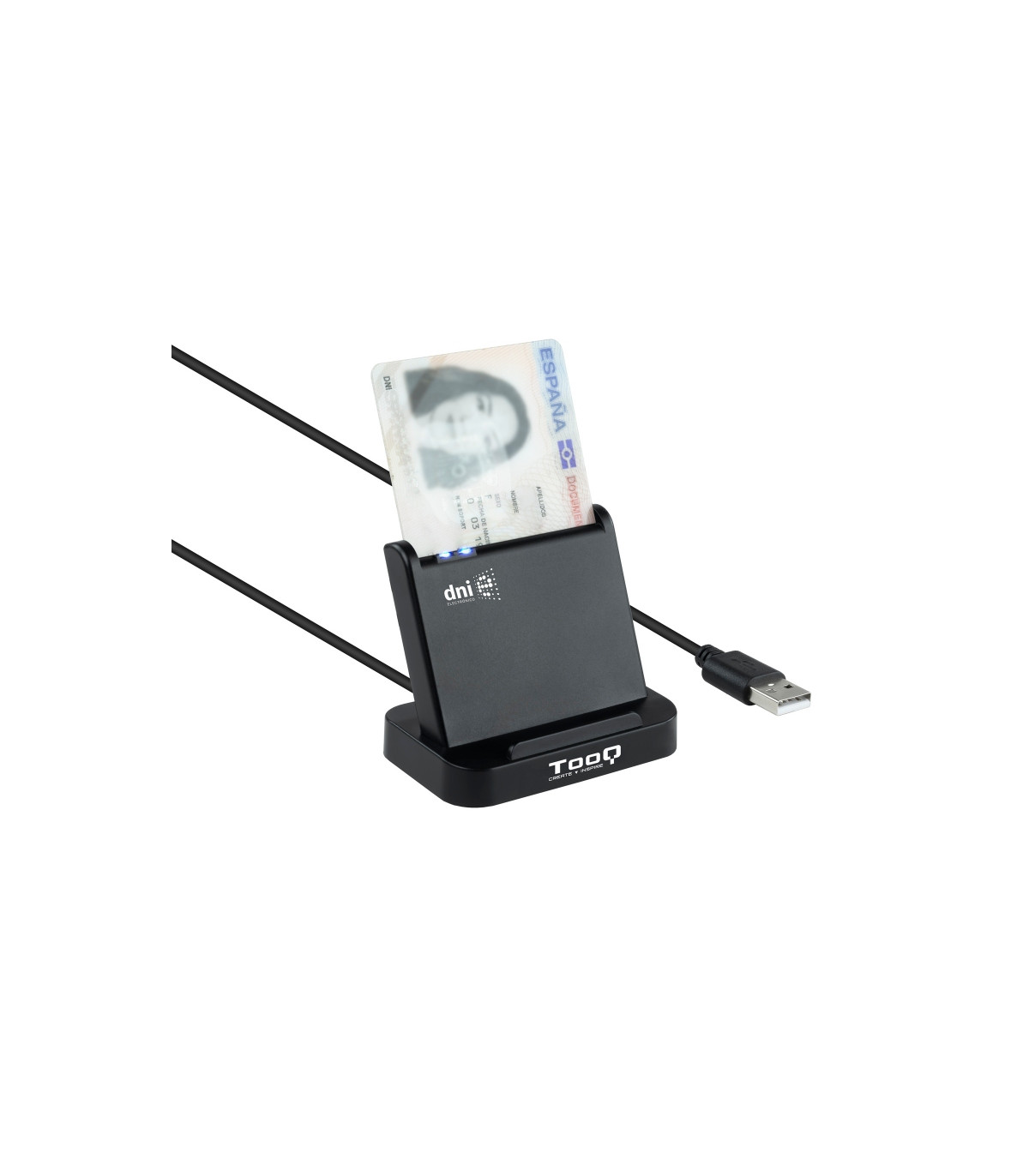 Tooq Lector de tarjetas DNIE VISION USB 2.0