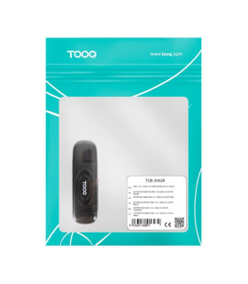 Tooq TQR-3002B Lector tarjetas USB3.0 SD/TF Negro