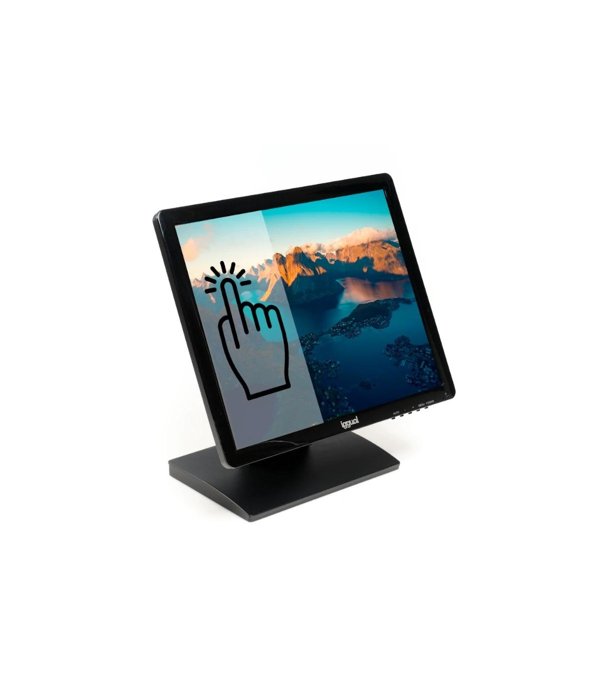 iggual Monitor táctil resistivo 17" USB VGA HDMI