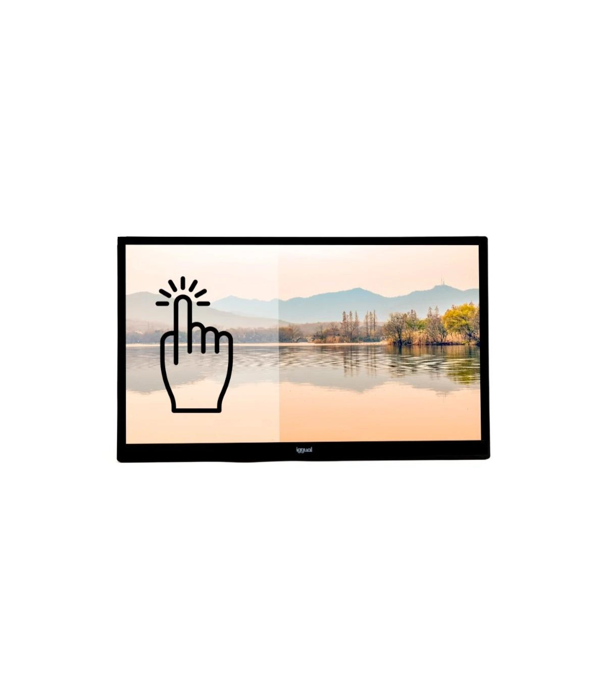 iggual Monitor LED táctil capacitivo FHD 27" IP65
