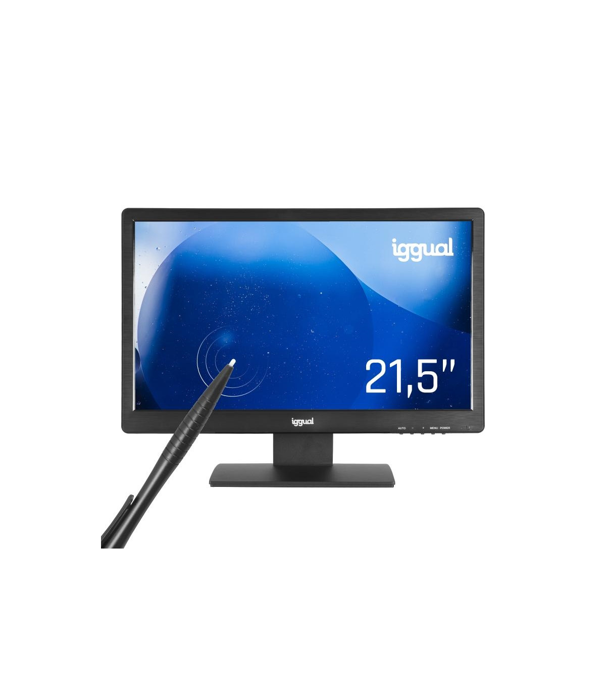 iggual Monitor táctil resistivo 21,5" 16:9 FHD