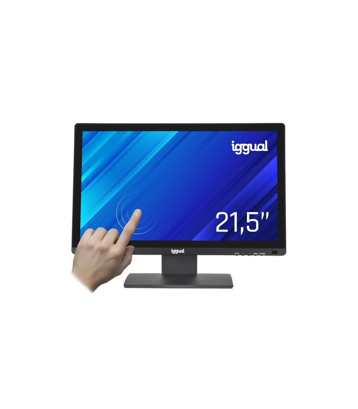 iggual Monitor táctil capacitivo 21,5" 16:9 FHD