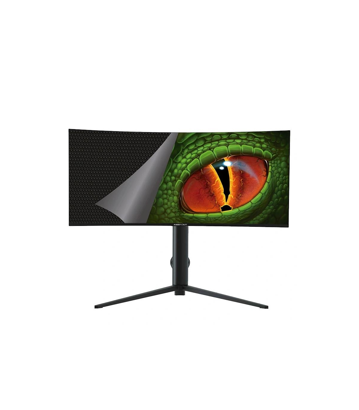 Keep Out XGM34UW monitor 34"WQHD 165hz 1ms MM curv